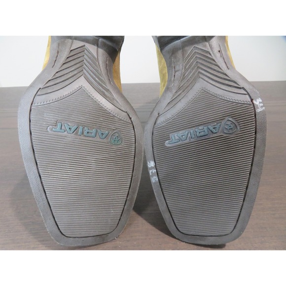 Ariat Sport Patriot Boots Mens Size 12 EE Wide Suede Camo American Flag 10019959 - Picture 9 of 11